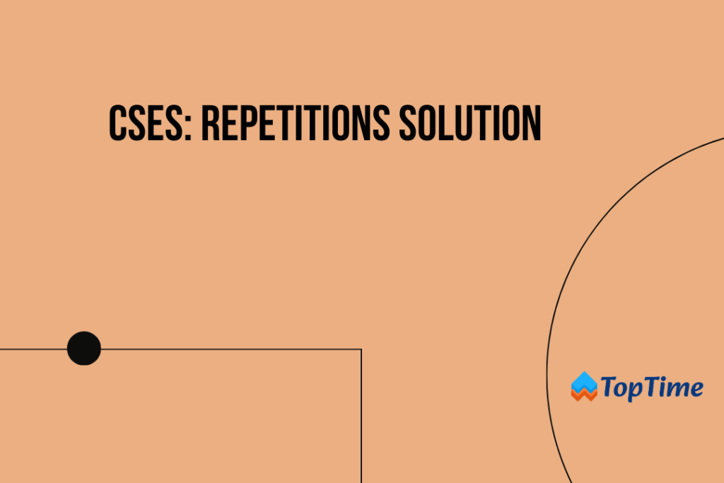 CSES: Repetitions Solution